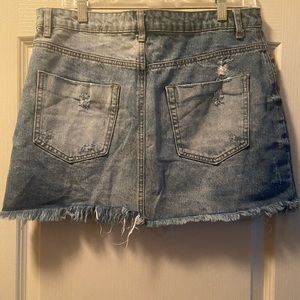 Set of 2 - Forever 21 denim jean mini skirts